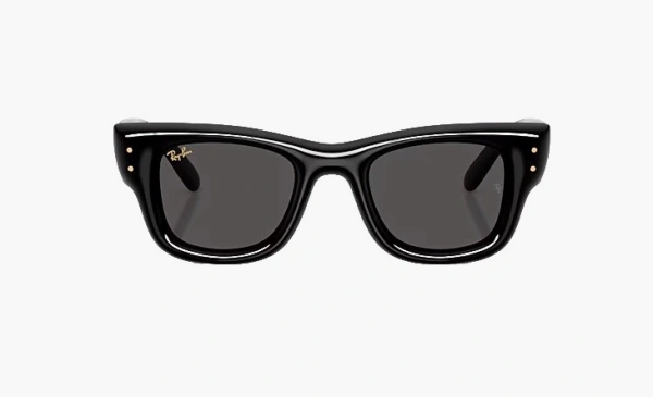 Ray-Ban Wayfarer Puffer Sunglasses Black 