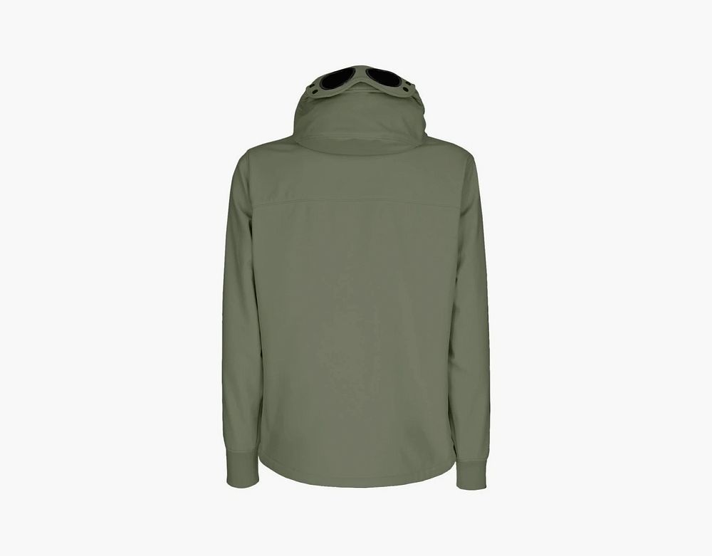C.P. Company Soft Shell-R Goggle Jacket Ivy Green