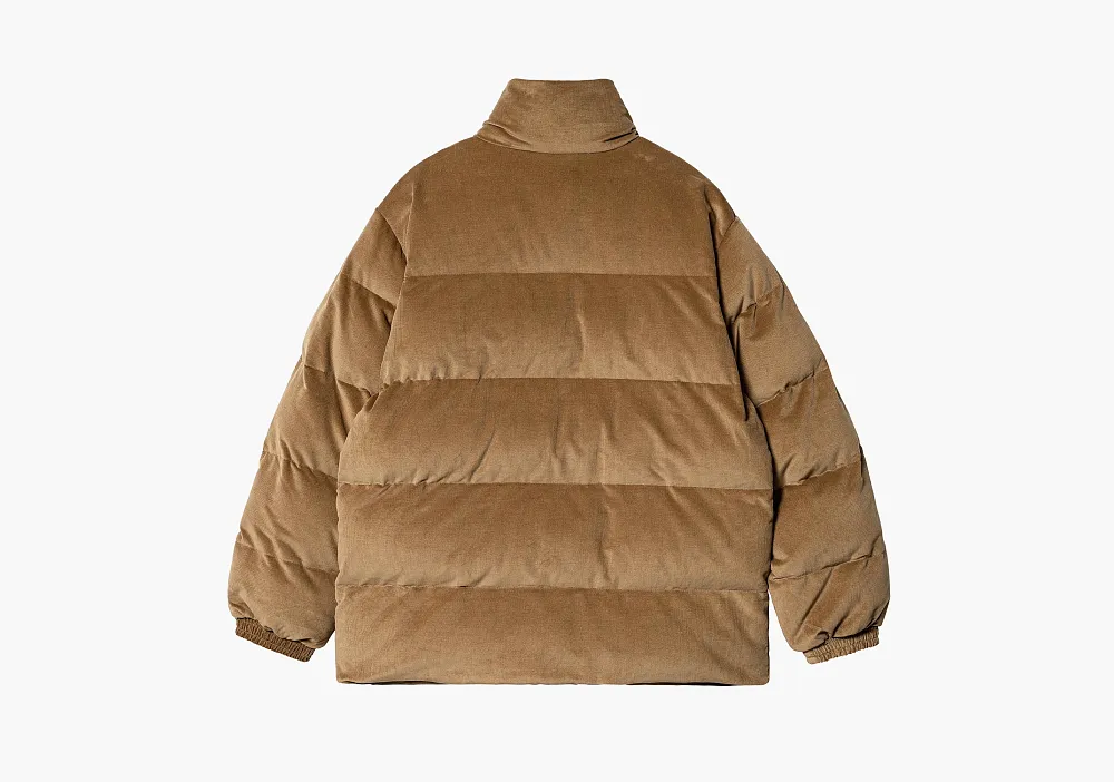 Carhartt WIP Layton Puffer Jacket Brown