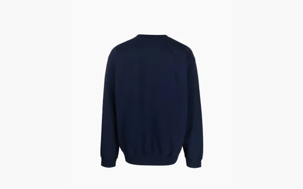 Sporty & Rich Sweater Met Tekst Blue 