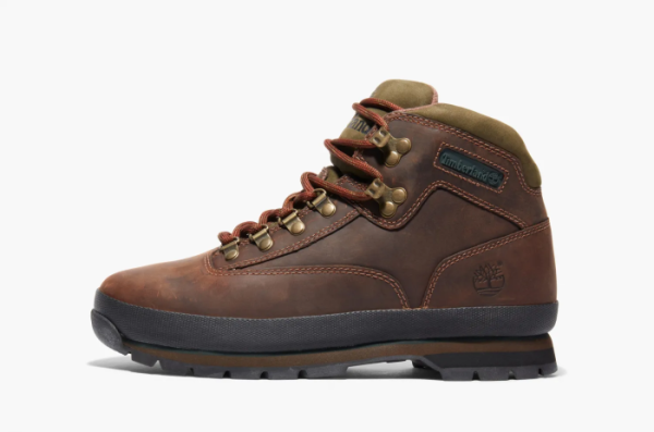 Timberland Euro Hiker Leather Boot Md Brown Full Grain 
