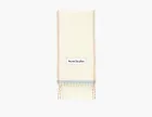 Acne Studios Wool Mohair Scarf White