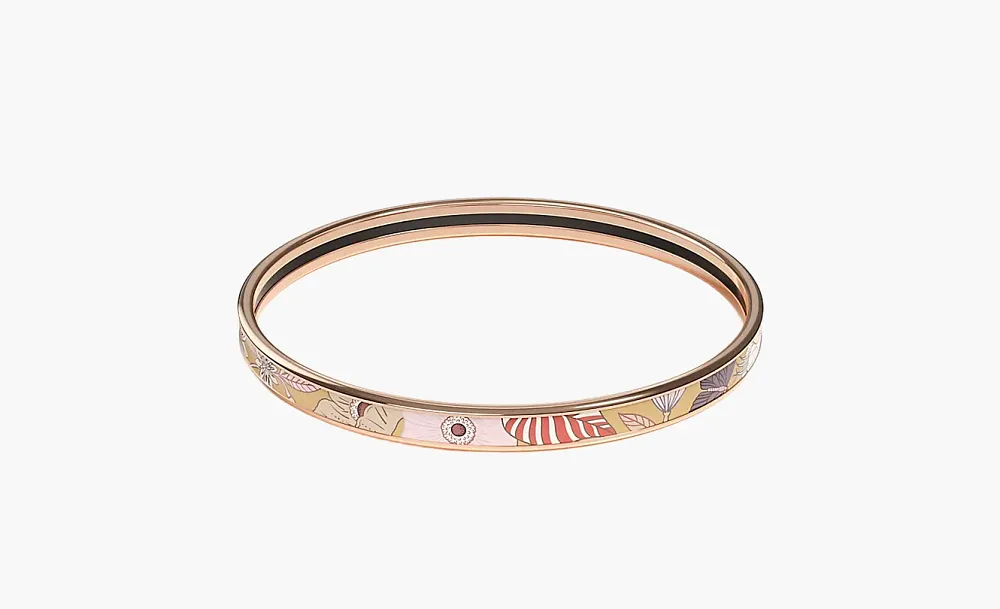 Hermes Precious Paradise bangle Gold