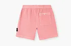 Stone Island Malfile Fleece Jogger Shorts Oleander