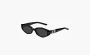 Gentle Monster Plastic Frame Jewelry Irregular Shape Sunglasses Unisex Black 