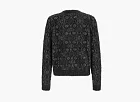 Casablanca Fluffy Monogram Sweater Grey