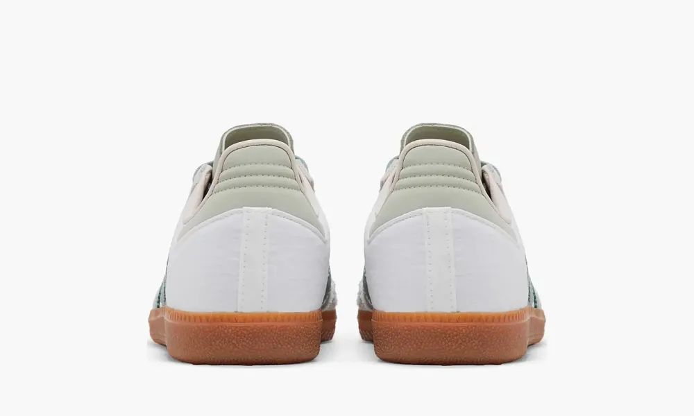 Adidas Wmns Samba OG White Silver Green