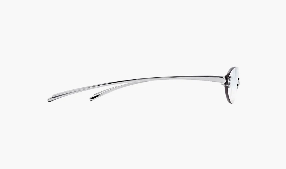 Gentle Monster Furi 02 Sunglasses Silver / Clear