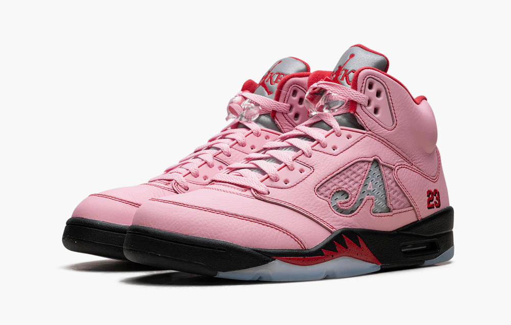 Air Jordan 5 Retro x Awake NY Boro - Arctic Pink