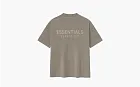Fear of God ESSENTIALS Mens Classic Fit Tee Brown