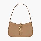 Saint Laurent Le 5 À 7 Mini Smooth Leather Hobo Bag Brown