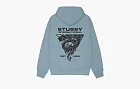 Stussy Dragon Hoodie Slate Blue
