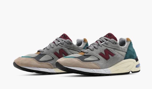 New Balance 990v2 Made in USA Grey Multi 