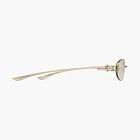 Gentle Monster Musubi 031 Sunglasses Gold / Green