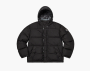 Supreme x Stone Island Painted Camo Crinkle Down Jacket Dark Black 