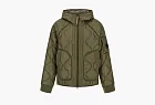 C.P. Company Liner Hooded Padded Jacket Capers - Green