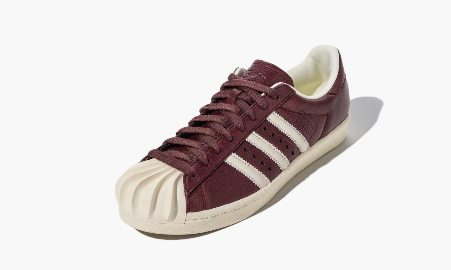Thug Club x Adidas Originals Superstar Vintage Collegiate Burgundy / Cream White