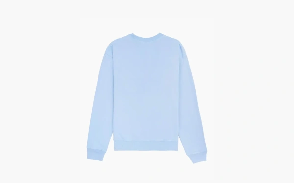 Sporty & Rich Wellness Cotton Sweatshirt Blue 