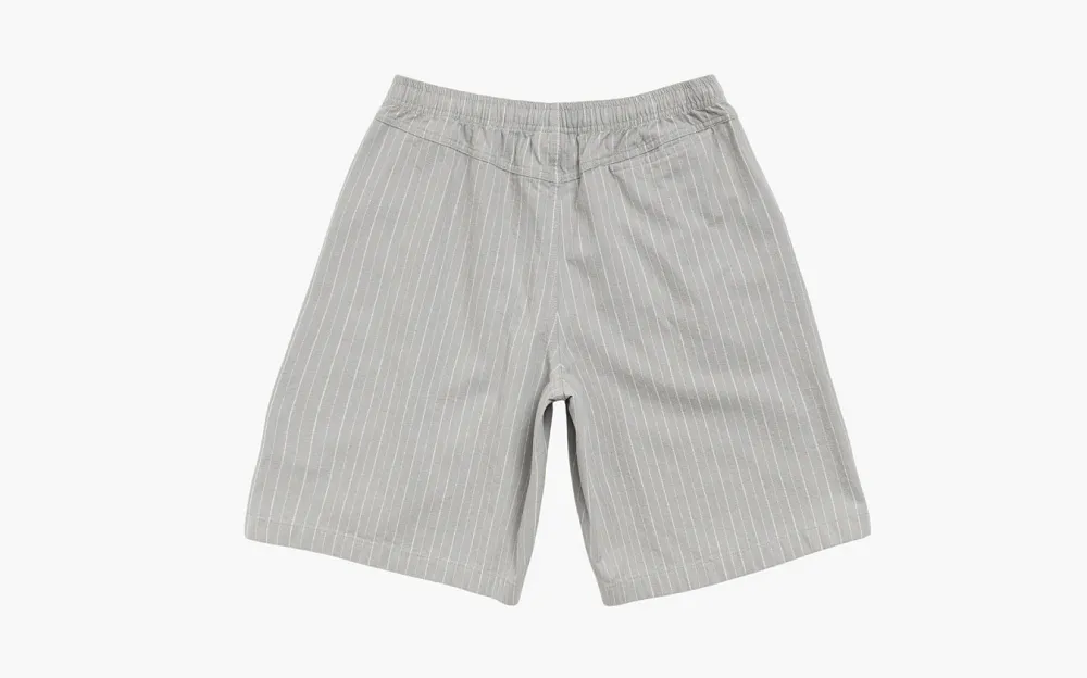 Stussy Baggy Beach Shorts Grey Stripe