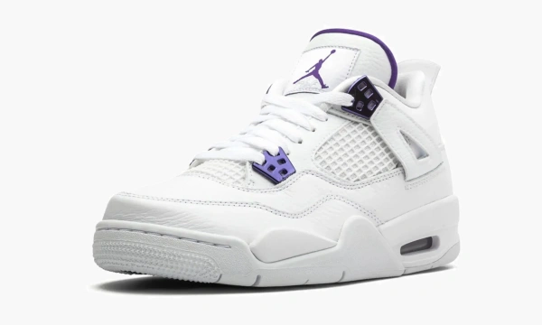 Air Jordan 4 Retro GS Metallic Pack - Purple 