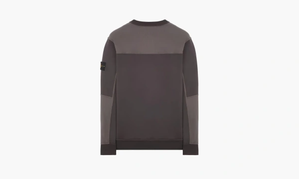 Stone Island Lightweight Cotton Sweatshirt Grey  Stone Island Lightweight Cotton Sweatshirt Grey