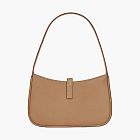 Saint Laurent Le 5 À 7 Mini Smooth Leather Hobo Bag Brown