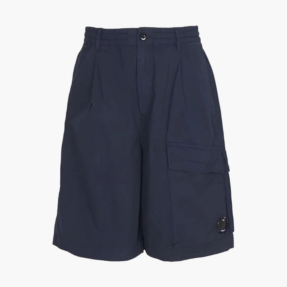 C.P. Company Stretch Loose Fit Cargo Shorts Navy