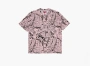 Supreme Newspaper Short-Sleeve Top Pink 