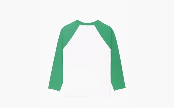 Sporty & Rich Ny Running Club Long-sleeve T-shirt White Green 