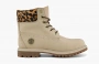 Timberland 6 Inch Safari Cheetah Waterproof Boot WMNS "Ivory Nubuck" 