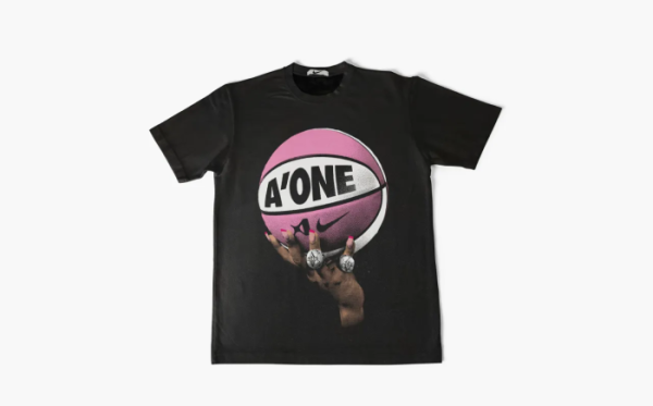 Nike Kids A'ja Wilson A'One Basketball T-shirt Black 