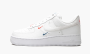 Air Force 1 LO '07 MNS WMNS "Mini Swooshes - Summit White / Solar Red" 