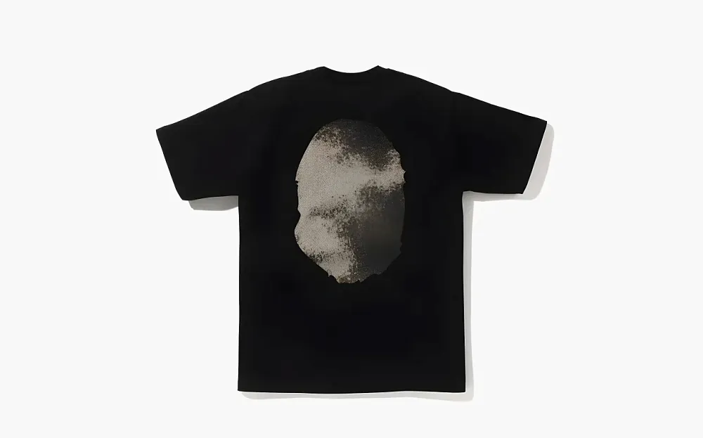 A Bathing Ape Head T shirt Black BKX