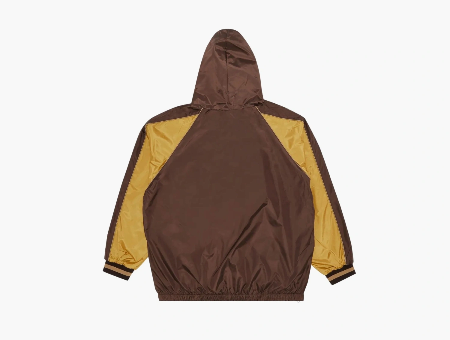 Supreme Hooded Warm Up Pullover Brown 