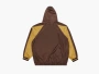 Supreme Hooded Warm Up Pullover Brown 