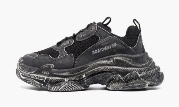 Balenciaga Triple S Faded Black 