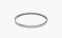 Hermès  Enamel Bangles Unisex "Silver" 