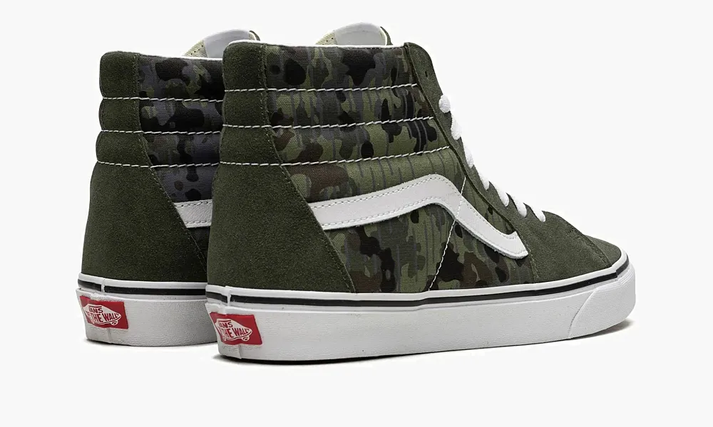 Vans Sk8-hi Rain Camo Green