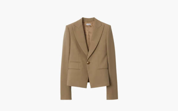 Burberry Wool Tailored Jacket WMNS Puddle 