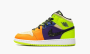 фото Air Jordan 1 Mid SE GS "Volt / Vivid Orange" (Air Jordan 1)-FD8795 700