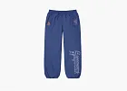 Supreme Old English Track Pant  Light Navy