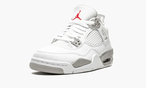 Air Jordan 4 Retro GS White Oreo 