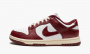 Nike Dunk Low PRM WMNS "Vintage Team Red" 