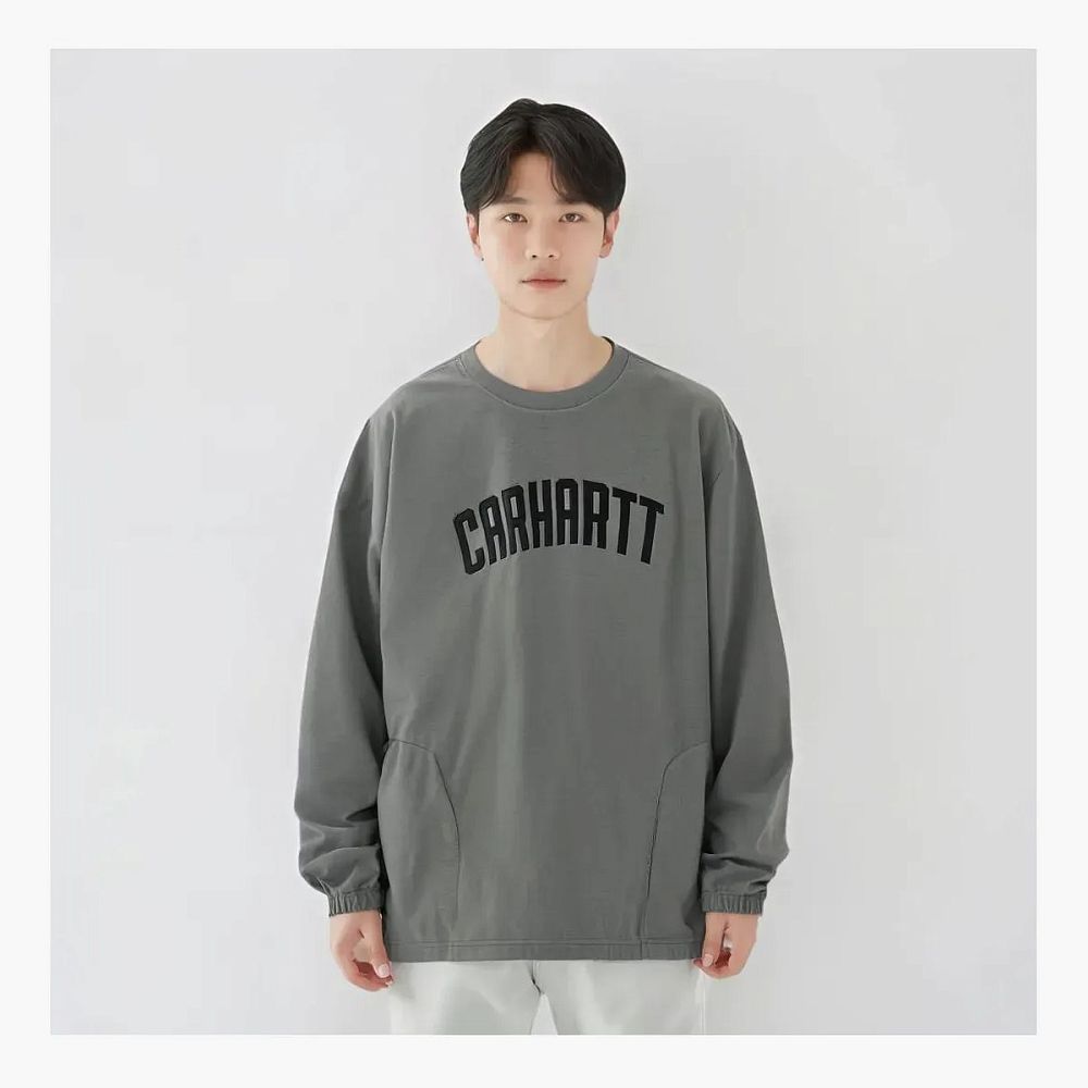 Carhartt WIP Arch Logo Sweatshirt Grey