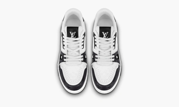 Louis Vuitton Lv Trainer Black White 