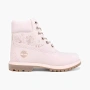 Timberland 6-Inch Premium Waterproof Embossed Boots "Pink" WMNS 