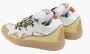 Lanvin Leather Curb White Yellow 