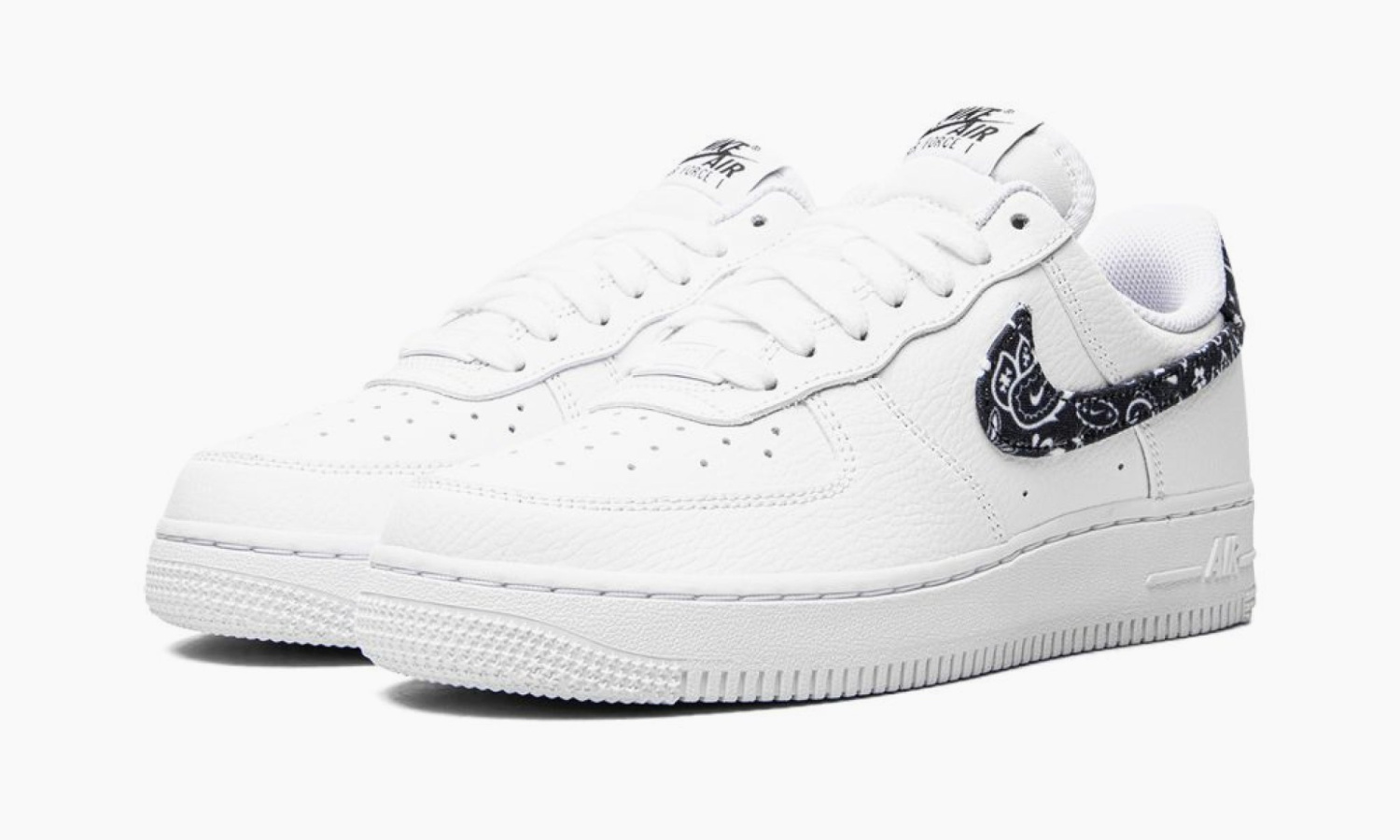 фото Air Force 1 Low '07 Essential WMNS "White Black Paisley" (Nike Air Force 1)-DH4406-101