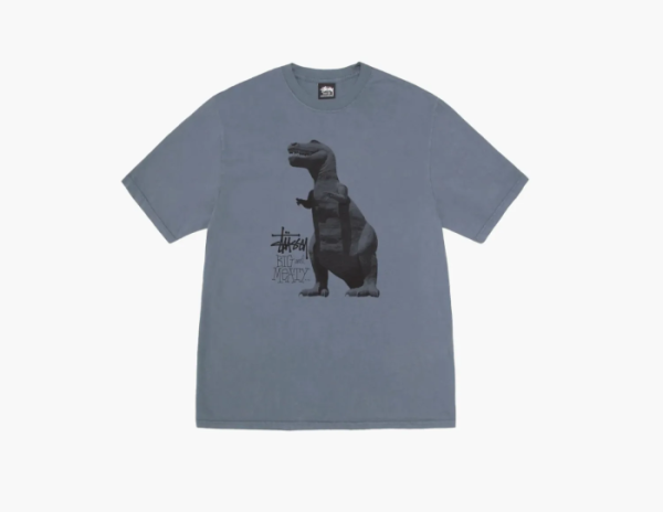 Stussy Big & Meaty Tee Pigment Dyed Navy  Stussy Big & Meaty Tee Pigment Dyed Navy