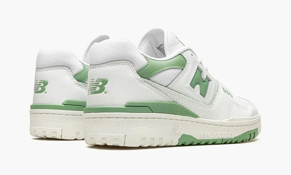 New Balance 550 White Mint Green